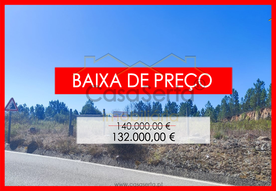 Land for sale in Sertã, Portugal — €132,000
